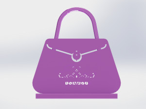 Girls bike parking 3D 模型