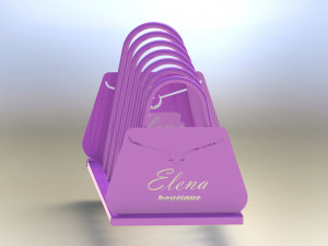 Girls bike parking 3D 模型