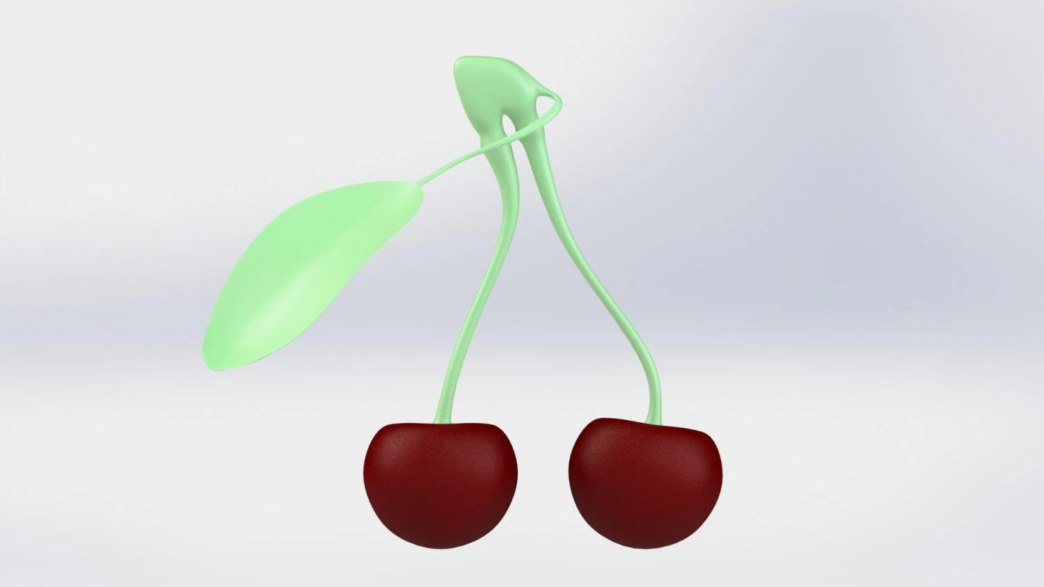 Cherry 3D Model .c4d .max .obj .3ds .fbx .stl .blend 