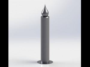 Parking bollards 3D Model