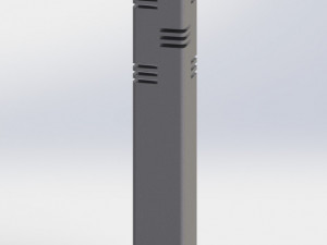 Parking bollards 3D Model