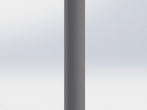 Parking bollards 3D Model