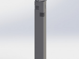 Parking bollards 3D Model