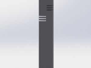 Parking bollards 3D Model