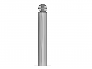 Parking bollards 3D Model