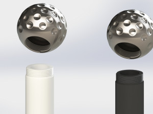 Salt and Pepper 3D Model