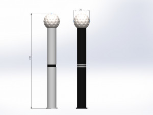 Salt and Pepper 3D Model
