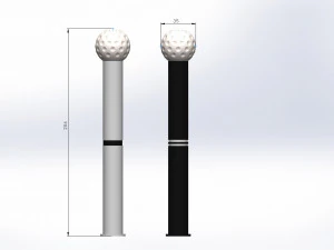 Salt and Pepper 3D Model