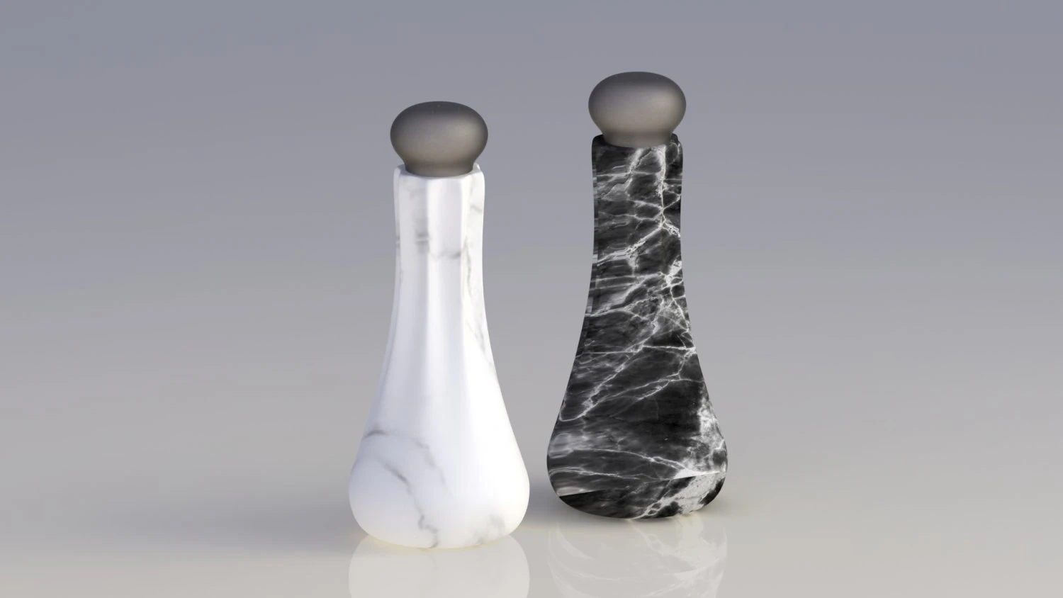 Salt and Pepper 3D Model .c4d .max .obj .3ds .fbx .stl .blend 