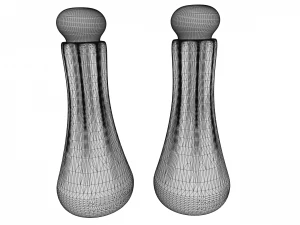 Salt and Pepper 3D Model