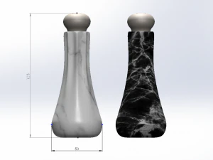 Salt and Pepper 3D Model