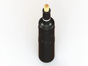 Oil Bottle 3D Model