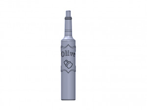 Oil Bottle 3Dモデル