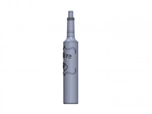 Oil Bottle 3D Model