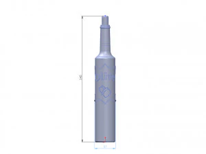 Oil Bottle 3D Model