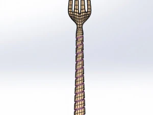 Fork 3D Model