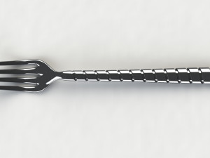 Fork and Spoon 3D 模型