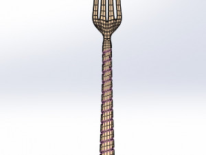 Fork and Spoon 3D 模型