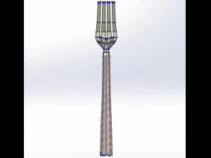 Fork and Spoon 3D Model