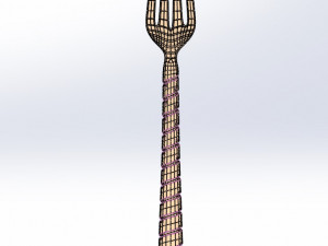 Fork and Spoon 3D 模型