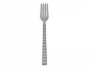 Fork and Spoon 3D Model