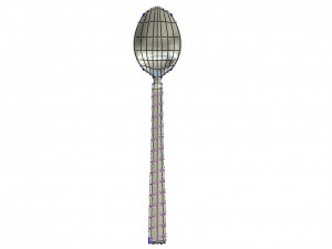 Fork and Spoon 3D 模型