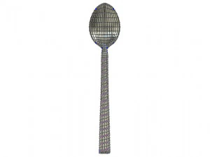 Fork and Spoon 3D Model