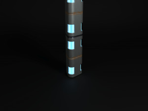 Sci-Fi Futuristic Power Cell Model 3D
