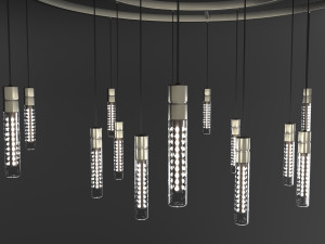 Modern Chandelier Modelo 3D