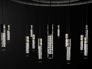 Modern Chandelier 3D Model