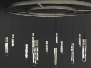 Modern Chandelier 3D Model