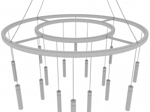 Modern Chandelier Modelo 3D