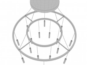 Modern Chandelier Modelo 3D