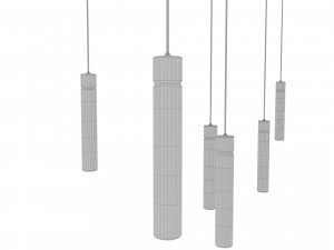 Modern Chandelier Modelo 3D