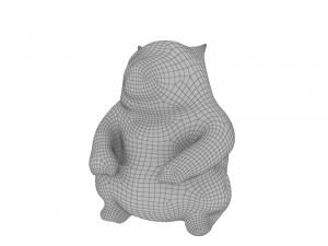Capybara Modelo 3D