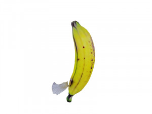 Banana with wings Model 3D