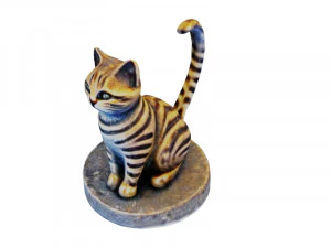 CatFigurine 3D Model
