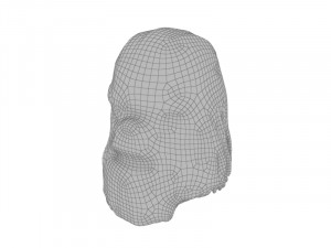 Chewbacca head 3D 模型