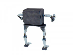 Computer with two legs 3D Model