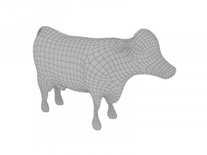 Cow 3D Model