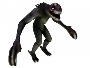 Creepy monster Modèle 3D