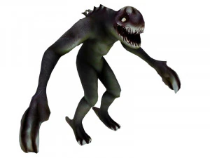 Creepy monster 3D Model