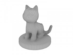 Cute cat 3D 모델