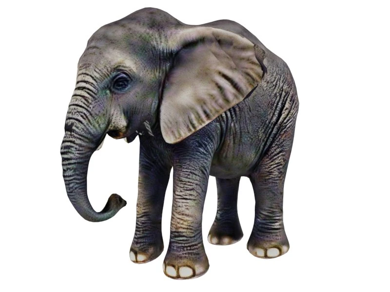 Elefantino Modello 3D .c4d .max .obj .3ds .fbx .stl .blend 