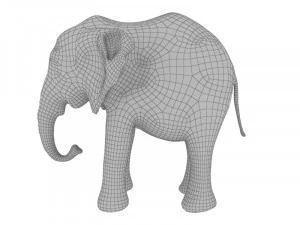 Elefantino Modello 3D