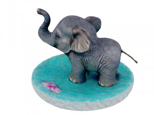 Baby elephant 2 3D Model