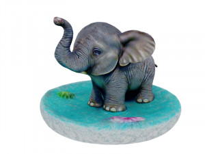Baby elephant 2 3D Model