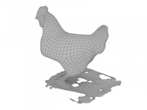 Chicken 3D Model