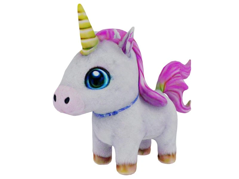 Unicorn yang lucu Model 3D .c4d .max .obj .3ds .fbx .stl .blend 