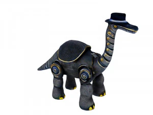 Cyborg diplodocus 3D Model